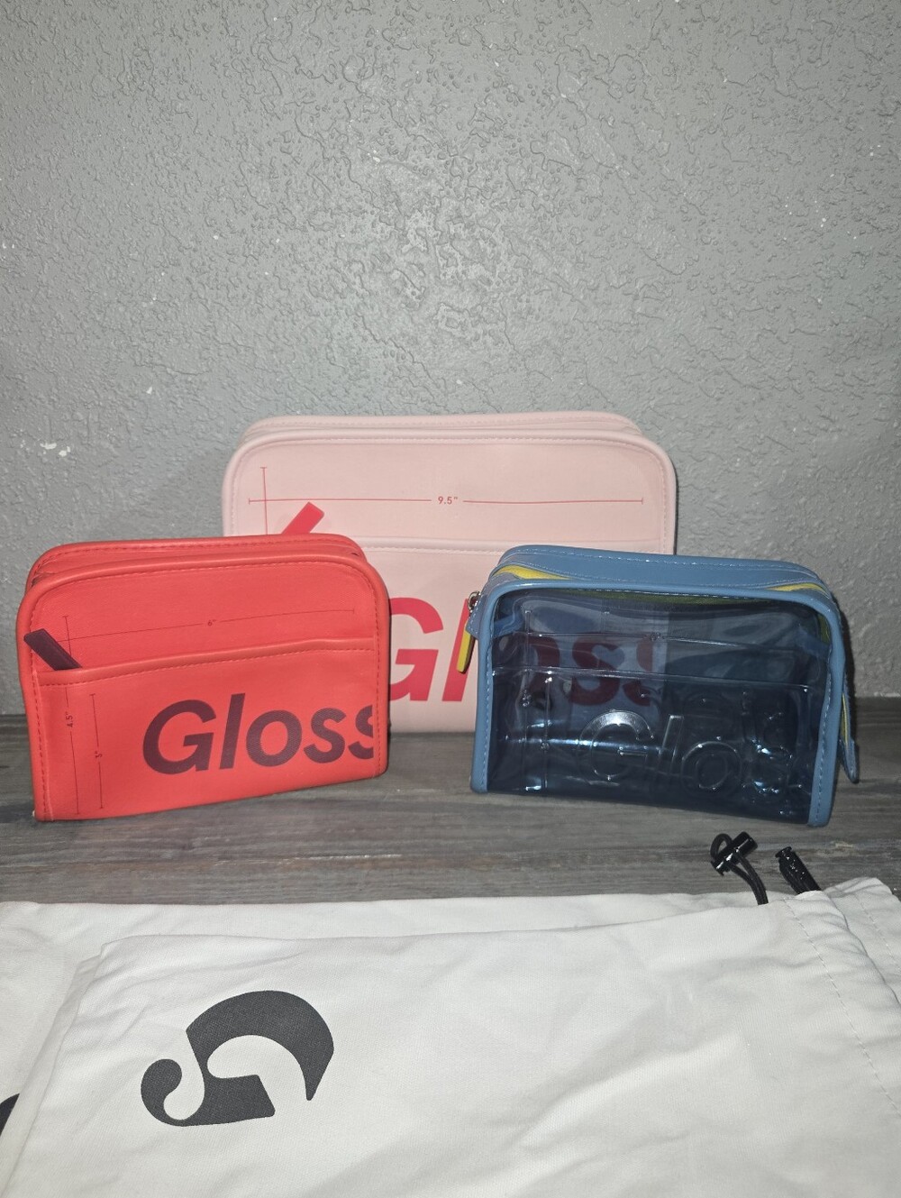 Glossier Makeup Bag Bundle